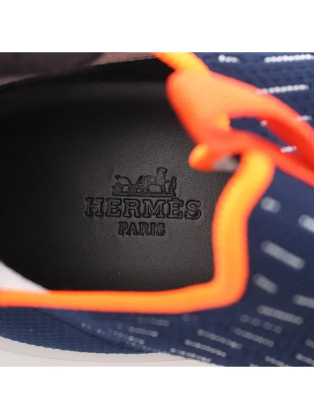 Hermes Slip on Eclair Fabric Sneakers